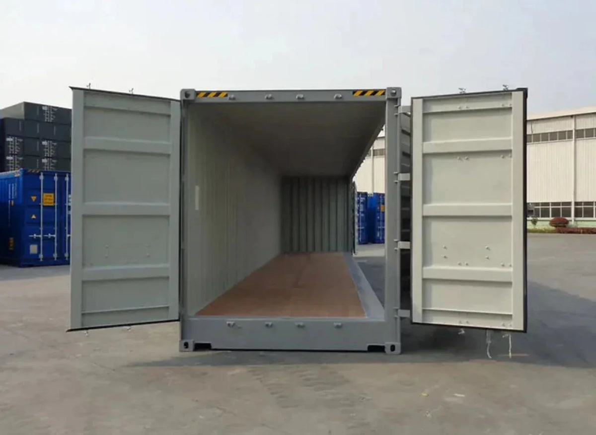 40-Fuß-HC-Seecontainer mit Seitentüren