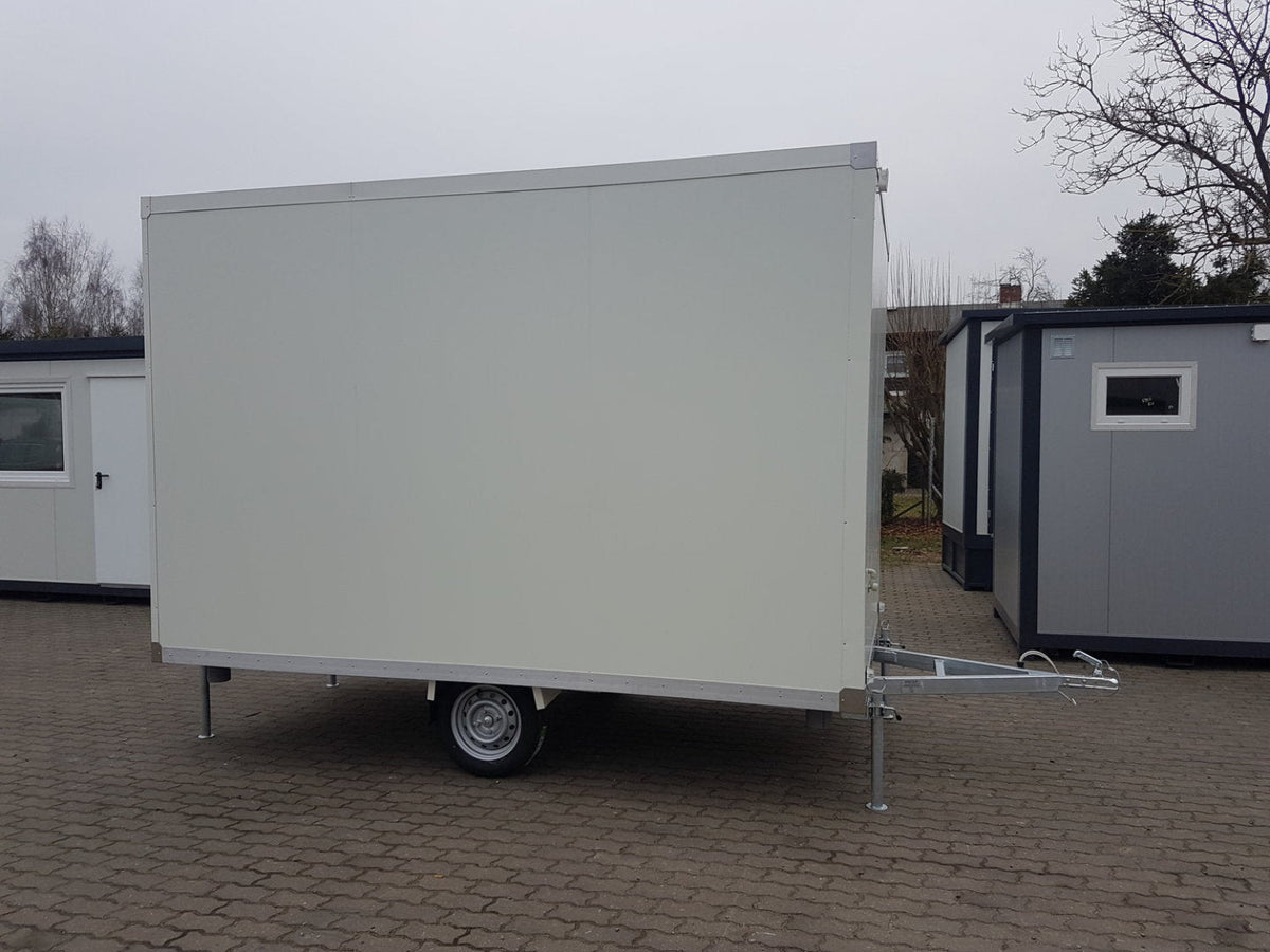 Toilettenwagen mit Doppel-WC 3,50x2M 750KG